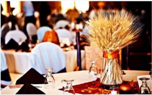 Floral Arrangements with Wheat in Dallas